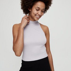 NEW • Babaton • Pomona Mock Neck Halter Tank XXS